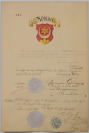 Four documents: confirmation of coats of arms []
