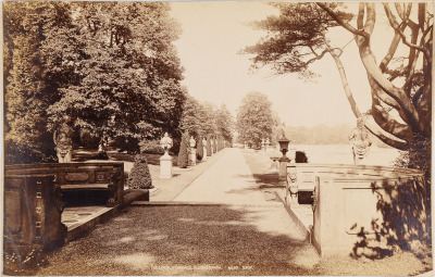 The Lincoln Terrace, Clumber Park [George Washington Wilson (1823-1893)]
