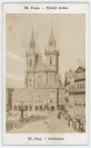 Čtveřice vizitek z Prahy [František Fridrich (1829-1892)]