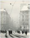 Winter in den Straßen von Brünn [Karel Otto Hrubý (1916-1998)]