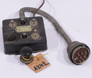 1242 Klíč Morse s kabelem k vysílačce, SSSR