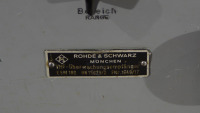0001 Rohde & Schwarz  VHF-Überwachungsempfänger ESM 180 BN15073/2 – ORIGINAL WEHRMACHT, Luftwaffe []