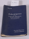 K343 Lehrblätter für die technische Ausbildung in der Luftwaffe, Berlin 1940 []