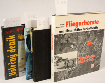 K128 kniha: Fliegerhorste und Einsatzhäfen der Luftwaffe 1935-1945, K. Ries a W. Dierich