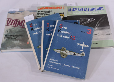 K341 3 díly knihy: Dora Kurfürst und rote 13, 1., 2., 3. díl