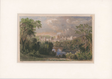Alnwick castle [Thomas Allom (1804-1872), Le Petit William Alexander (1804-1891)]