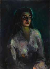 Portrét dámy [Bojmír Hutta (1920-1987)]
